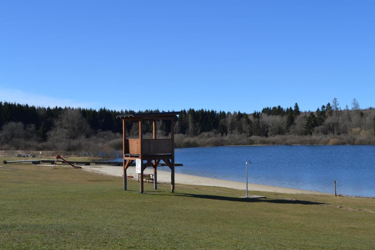 HM -Ferienhaus 2 Deluxe Krombachtalsperre Westerwald exklusive Reinigung und NK Driedorf Exterior foto