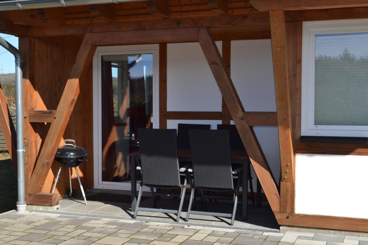 HM -Ferienhaus 2 Deluxe Krombachtalsperre Westerwald exklusive Reinigung und NK Driedorf Exterior foto